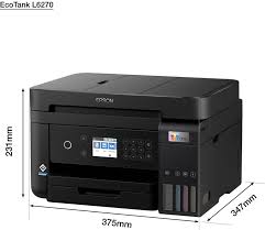 Imprimante multifonctions EPSON EcoTank L6270 Noir – vue 2