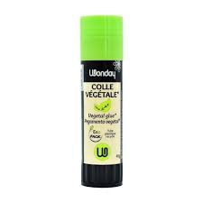 Colle baton à base d'amidon WONDAY colle végétale 40g