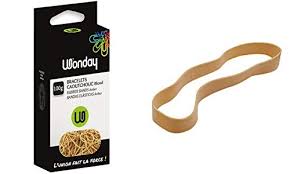Bracelets Caoutchouc Blond Wonday 200X10mm