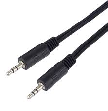 Cable jack 2RCA M/1 jack 3,5mm M 2M PremiumCord KJACKCIN2 Noir