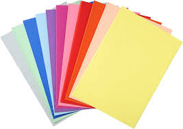 Sous chemisiers A4 x60g multicouleurs (lot 10)