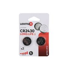 Pile bouton CR2430 lithium