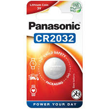 Pile bouton CR2032 PANASONIC 3V (x1)