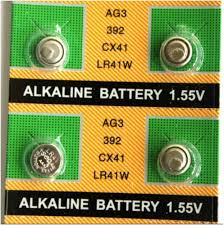 Pile Bouton Ag3 392a1,55v Sunking