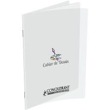 Cahier de dessin 24x32 Hamelin 120g