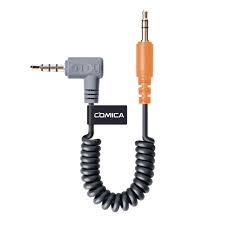 Cable audio trs-trrs comica cvm-d-spx 50cm noir – vue 3