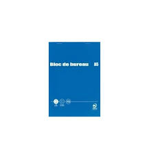 Bloc notes A5 100F 14.8X21cm-60g 5x5