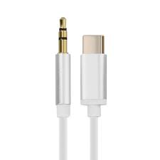 Cable Jack Usb Type-C 3.1 M / Jack 3,5mm M Baseus Poa2307241 Blanc