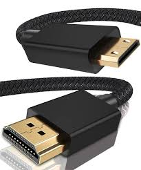 Cable Hdmi Biaze Mini Dp Vers Hdmi Thunderbolt 1.2m Gris