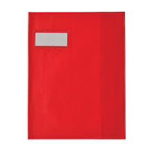 Protege Cahier 17x22 Elba Styl'sms 120 Rouge