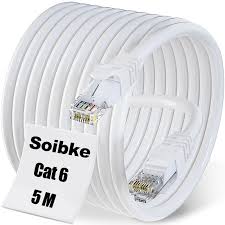 Cable réseaux RJ45F/UTP CAT.6 5m ZGH_FTP_CAT6_5M Blanc
