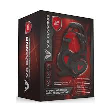 Casque Micro gaming VOLKANO VX Gaming Team Series Noir