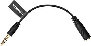 Cable audio trs-trrs comica cvm-d-spx 50cm noir