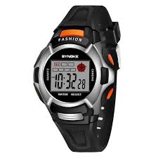 Montre Enfant Digitale Sport SYNOKE 99329 Etanche Noir
