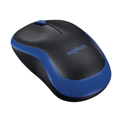 Souris sans fil Logitech M185 bleu/noir