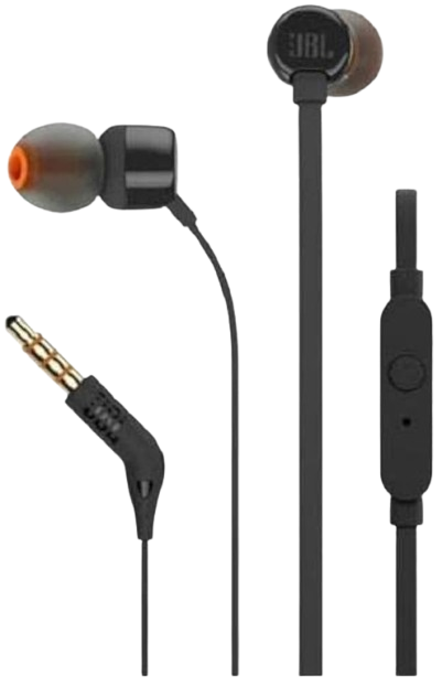 Ecouteur filaires JBL tune210 noir