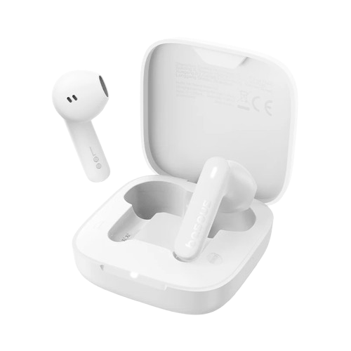 Ecouteurs Bluetooth 5.3 BASEUS Bowie E16 TWS avec microphone blanc