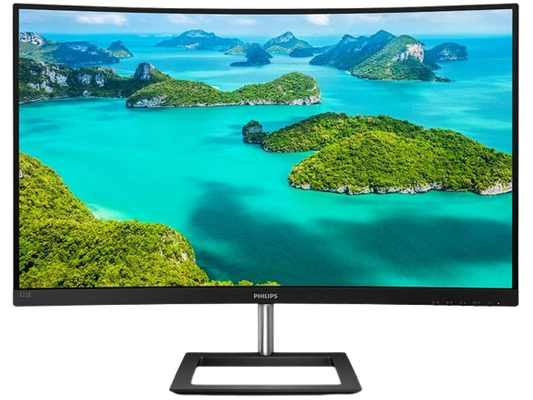 Ecran PC 31,5" PHILPS E-line 322E1C incurvé fhd 16/9 192x1080 vga-hdmi-dp noir