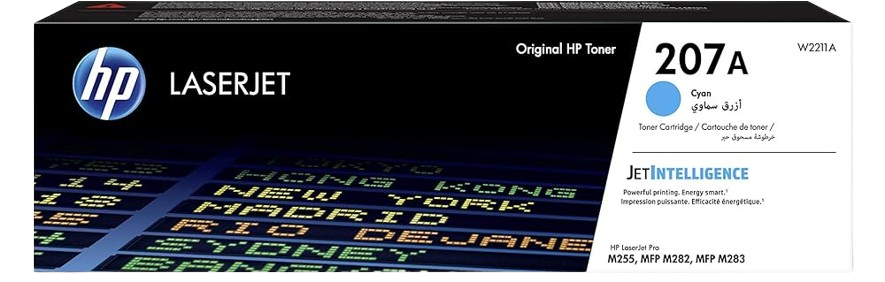 Toner 207a cyan - 1250 pages