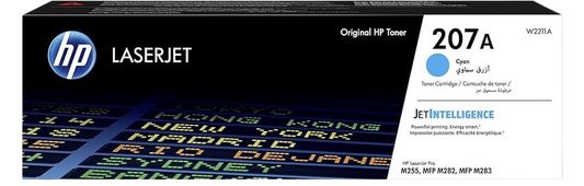 Toner 207a cyan - 1250 pages