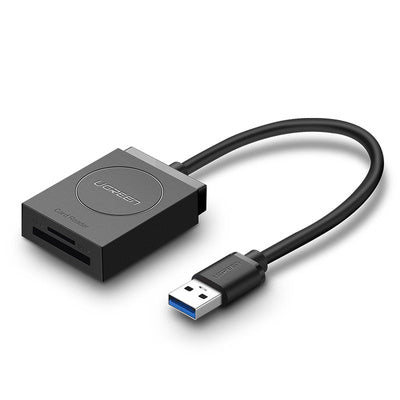 Lecteur Multicartes Cr127 Usb3.0 Ugreen Cable 15cm Noir