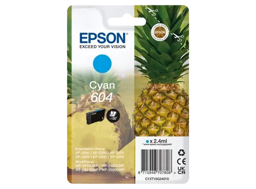 Encre Epson 604 Cyan