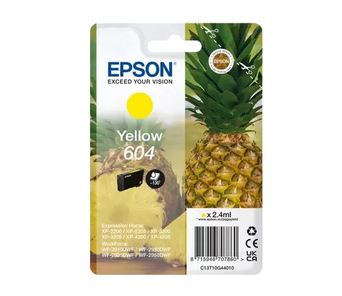 Encre Epson 604 Jaune