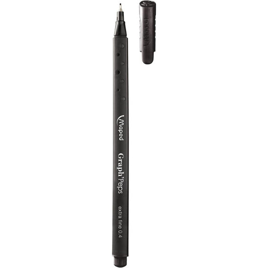 Marqueur maped fin 0.4mm noir