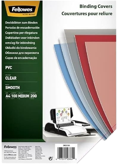 Plat De Couverture (Unite) Cartoné Fellowes