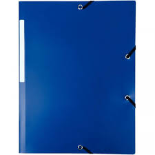 Chemisier à 3 rabat Elast A4 Bleu