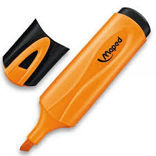 Surligneur fluo'peps classic Orange maped x1