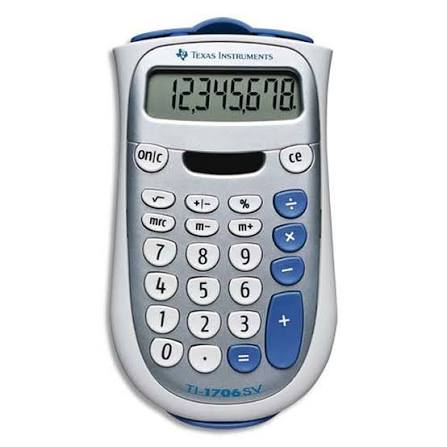 Calculatrice texas instrument TI-1706SV