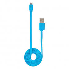 "We" Cable Usb/Micro Usb 1m Bleu – vue 2