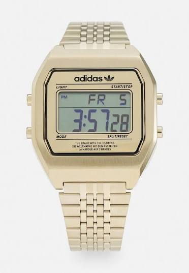 Montre digitale SPORT Long Battery Life doré