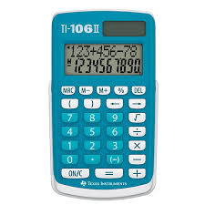 Calculatrice texas instruments TI-106 II