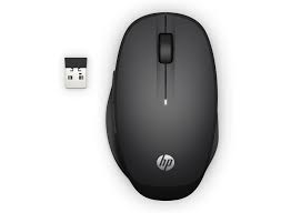 Souris sans fil HP 300 Dual Mode Bluetooth Noir