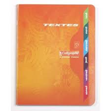 Cahier de texte 120 pages seyes pique 70g 17x22 ligne 7000