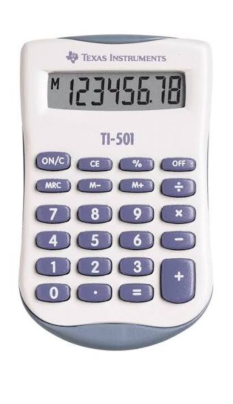 calculatrice texas intruments TI-501