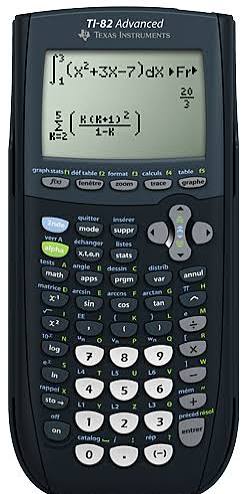 Calculatrice texas instruments TI-82 Advanced