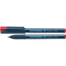 Marqueur permanant rouge CD-DVD schneider Maxx 244