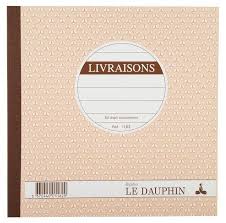 Carnet de bons de livraisons 1162 Manifold 210x210 50 DUPLI LE DAUPHIN