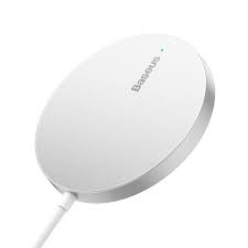 Chargeur sans fil BASEUS 15w QI USB-C Simple Mini3 Blanc