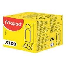 Attache lettres 45mm maped x100