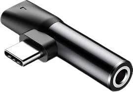 Adaptateur son type-C male vers type-C femelle et jack 3,5mm Baseus L41