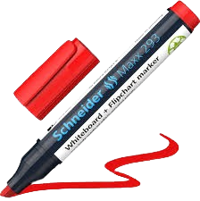 Marqueur tableau blanc Schneider Maxx 293 Rouge