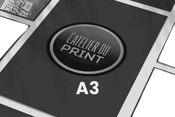 Impression A3 noir & blanc