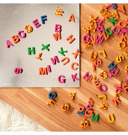 Lettres alphabets magnétiques ABC majuscules aimantées G-CXZMB-DX-26P Montessori