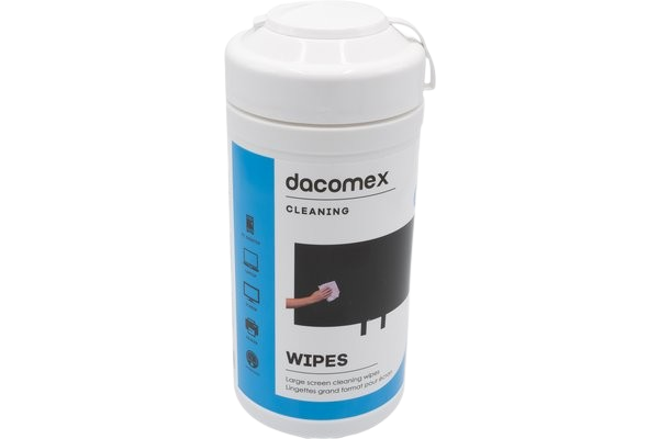 Lingettes impregnées Ecran/Clavier DACOMEX (x100)