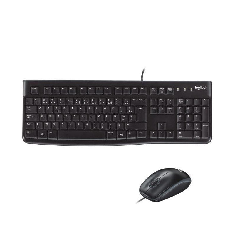 Clavier+Souris Filiaire Logitech Mk120