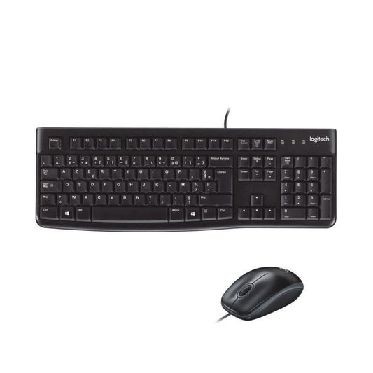 Clavier+Souris Filiaire Logitech Mk120